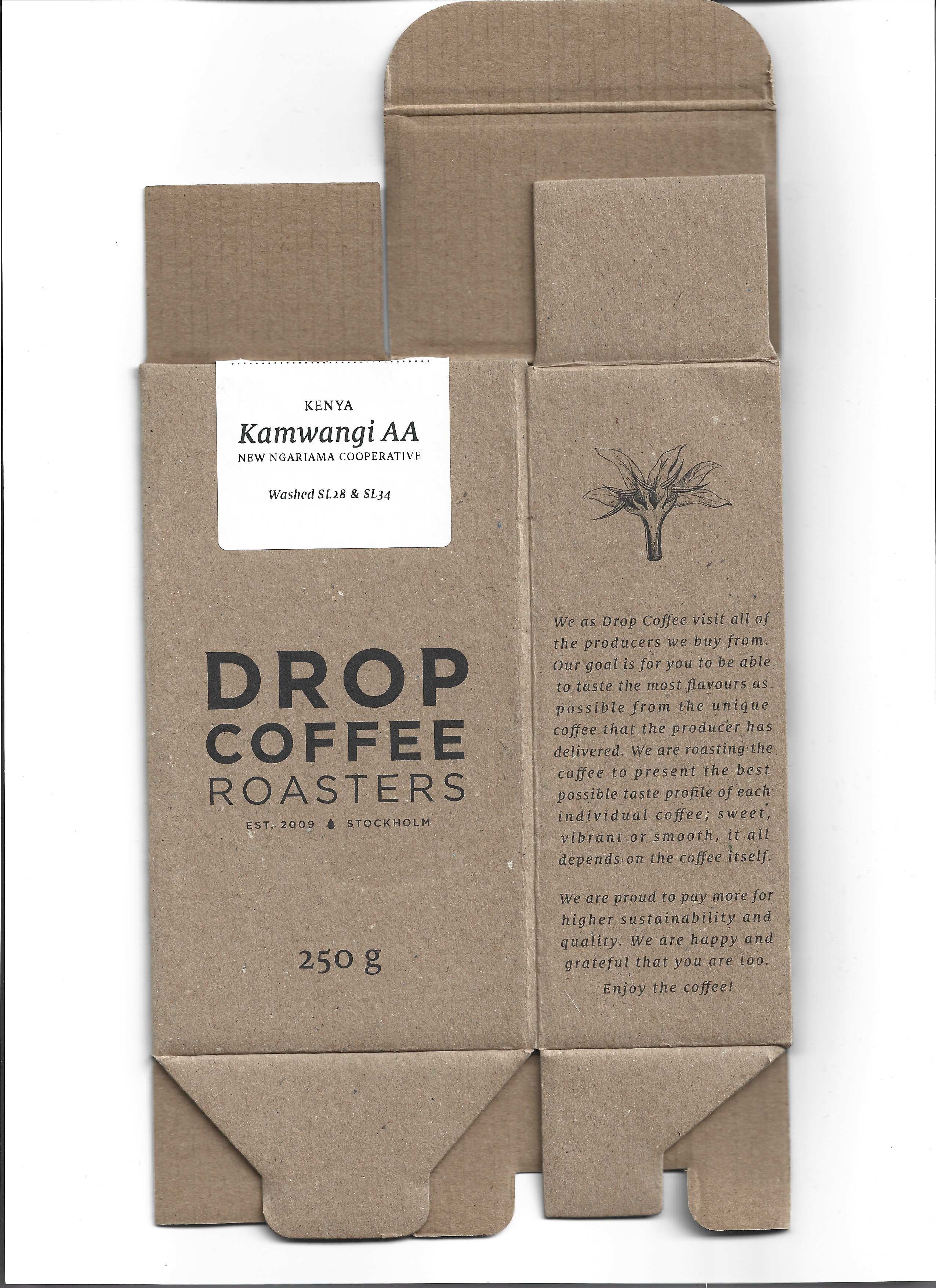 Drop Coffee Kenya Kamwangi