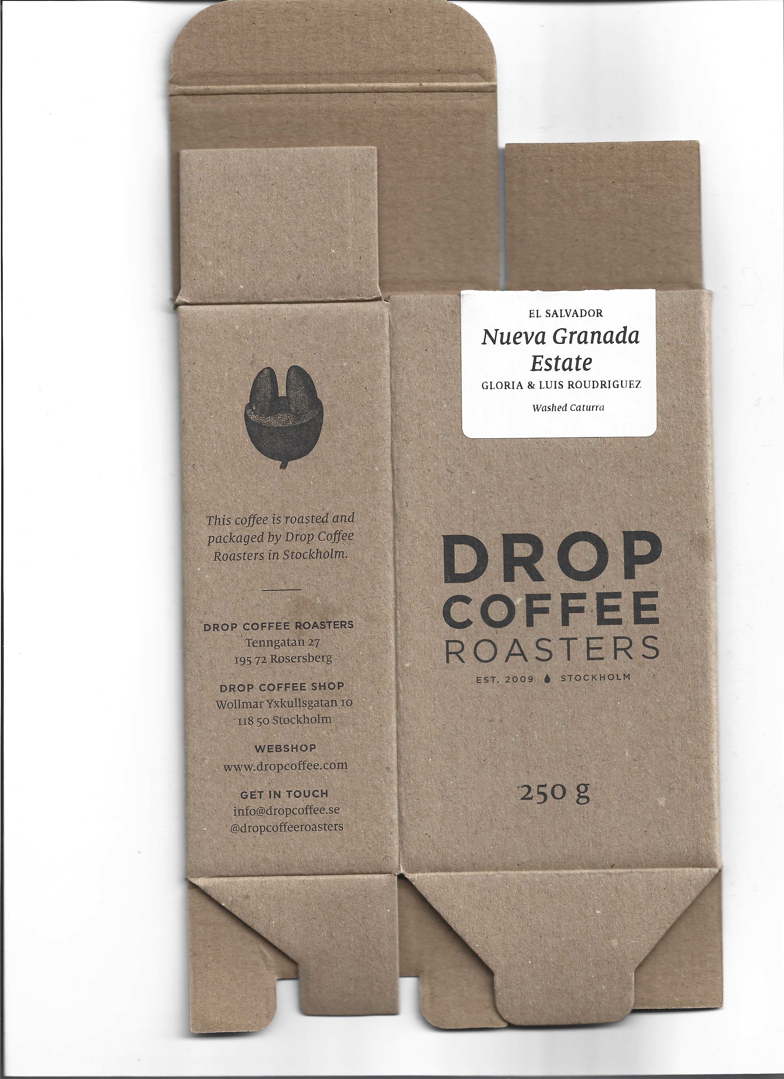 Drop Coffee El Salvador Nueva Granda Estate