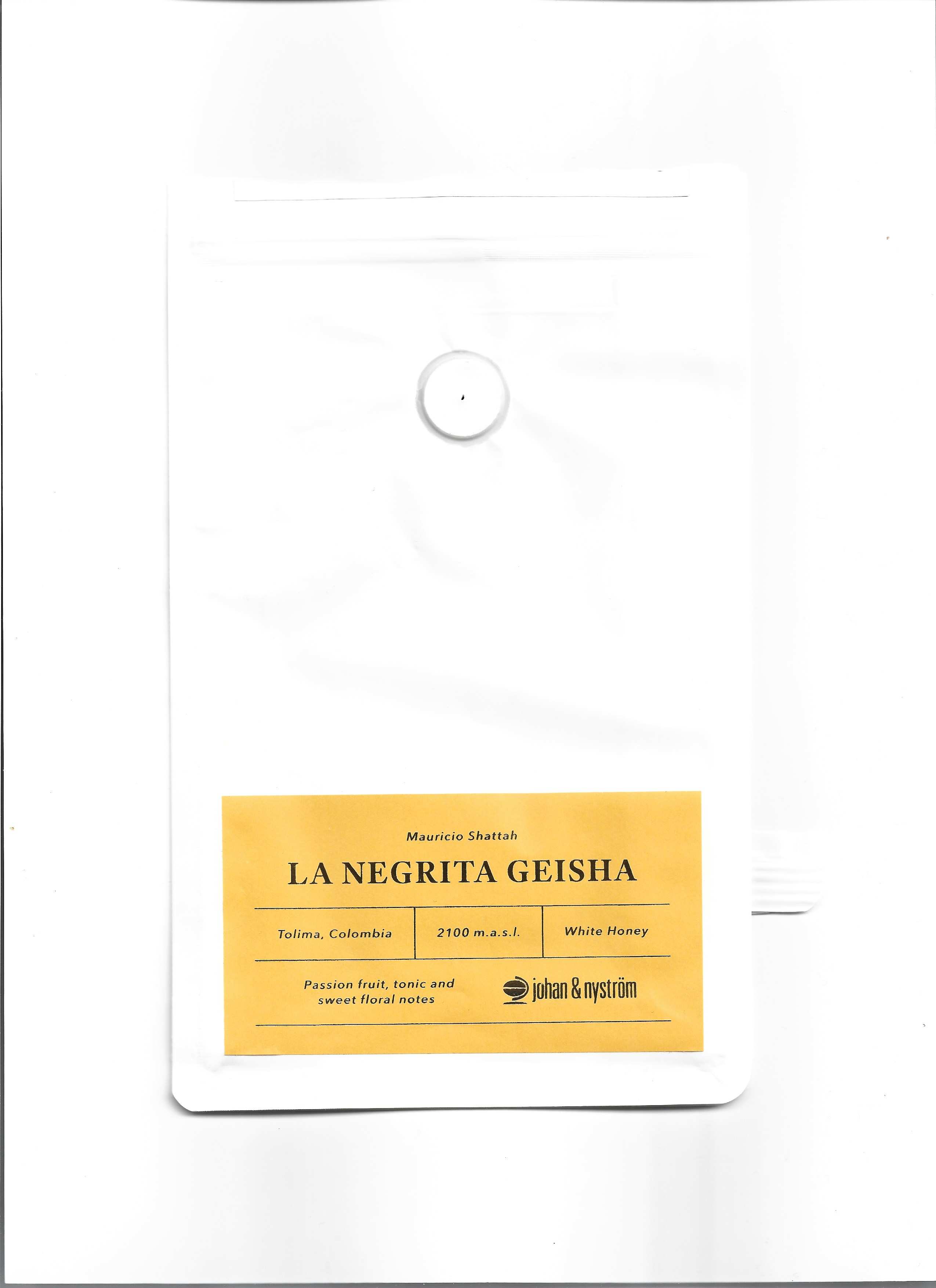 Johan & Nyström Colombia La Negrita Geisha