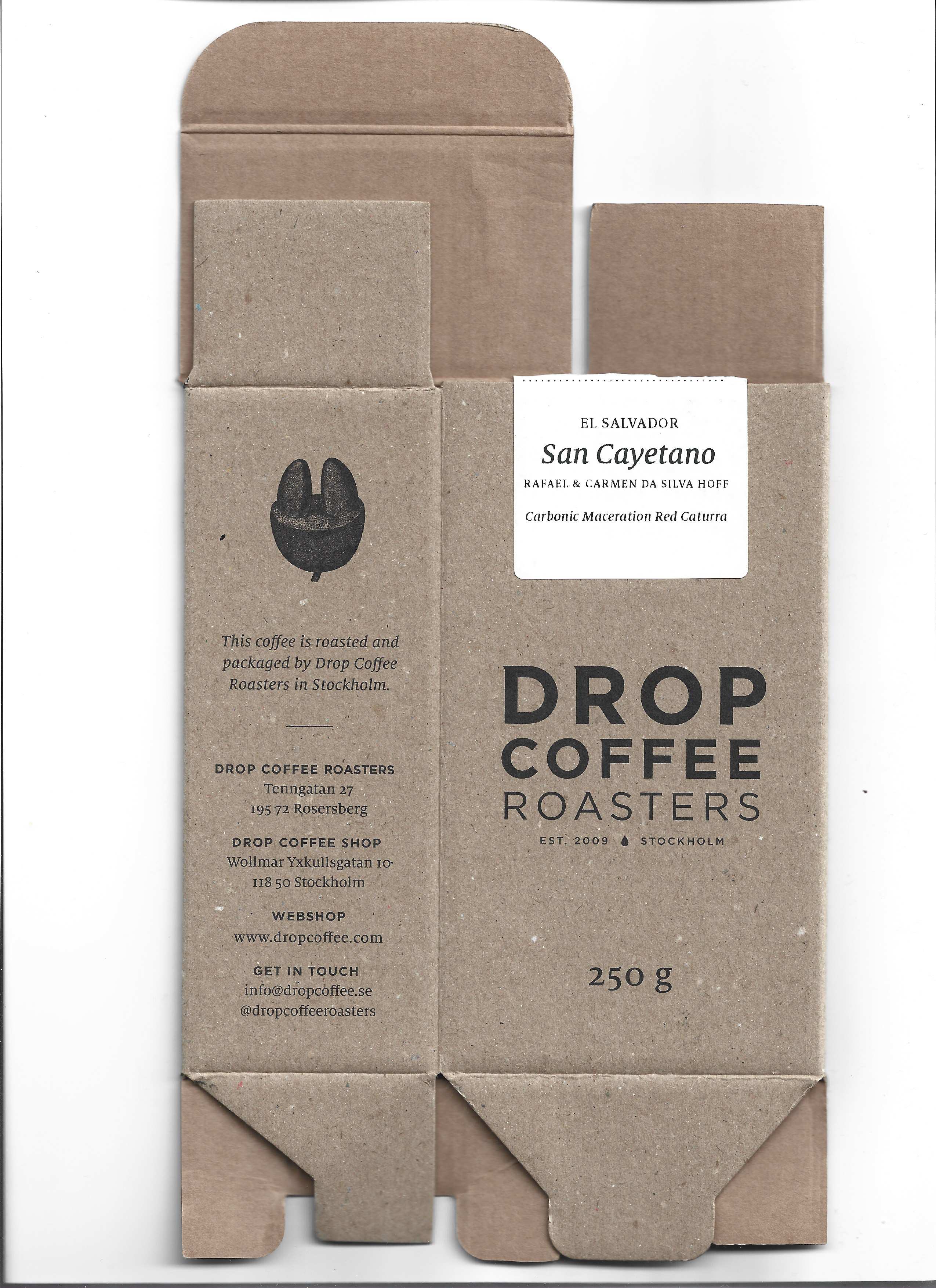 Drop Coffee El Salvador San Cayetano