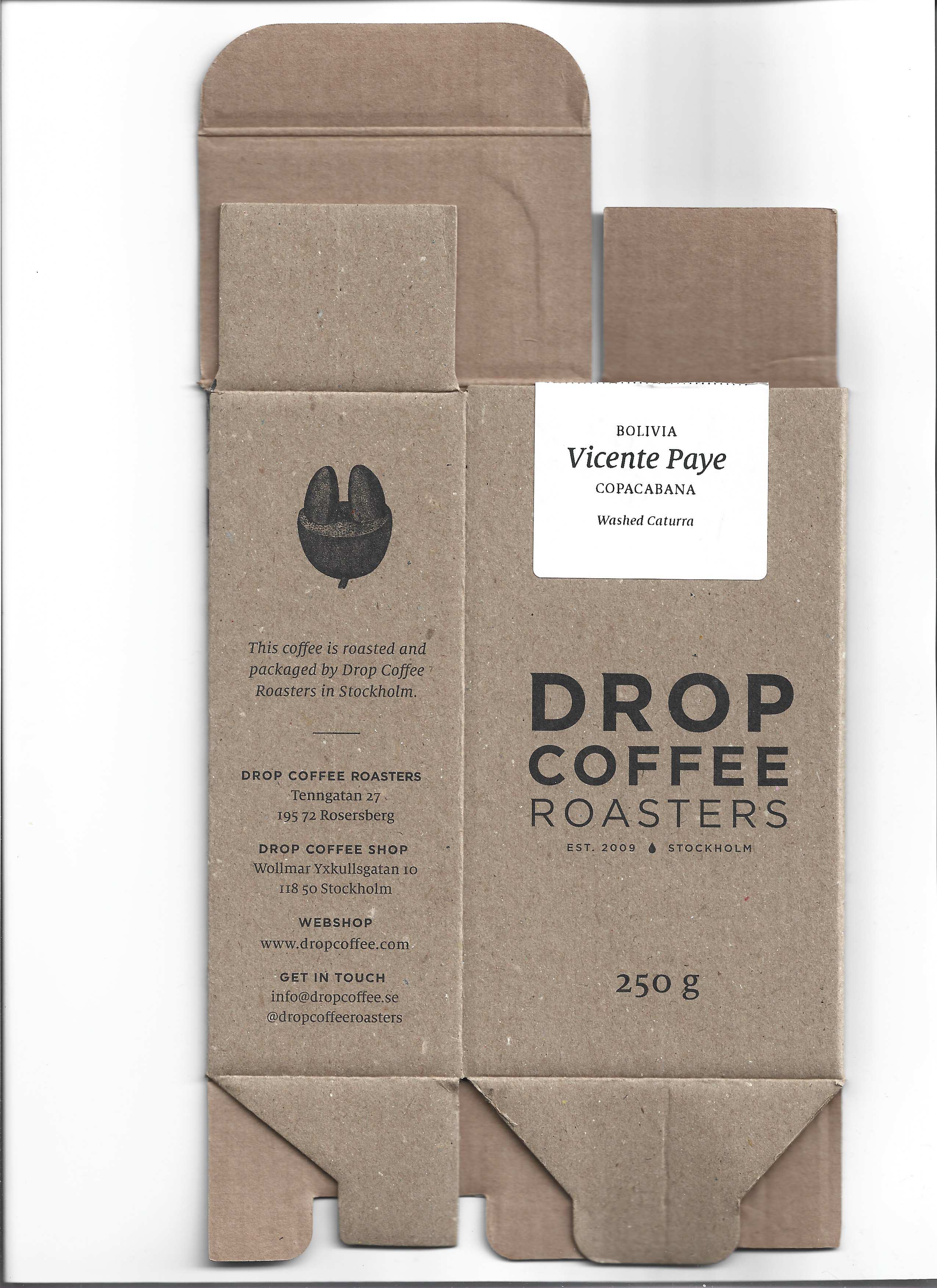 Drop Coffee Bolivia Vincente Paye