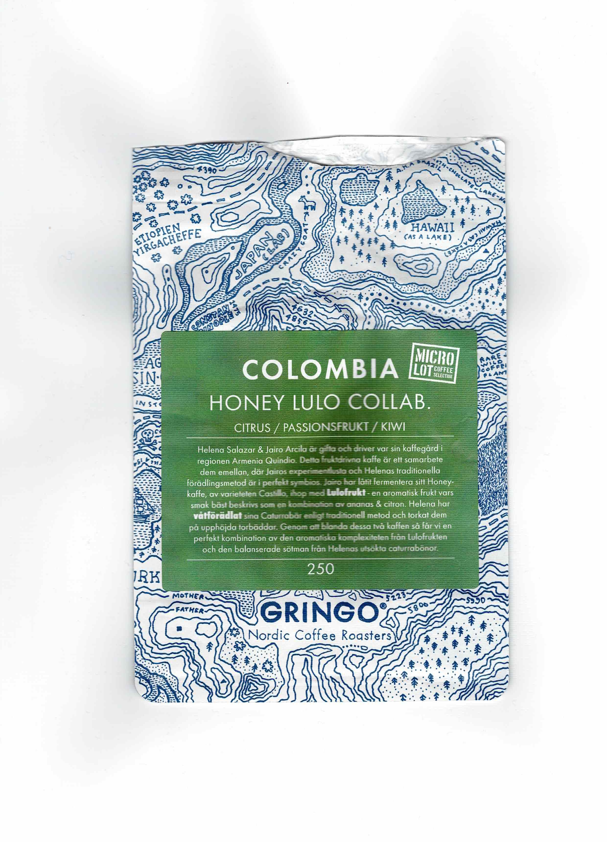 Gringo Colombia Honey Lulo